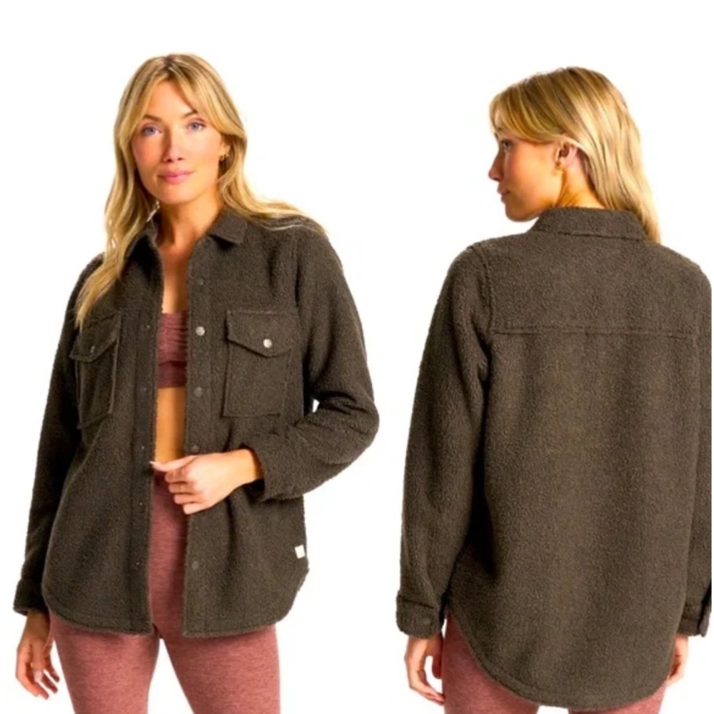 ISO vuori sycamore shirt jacket dark cocoa xs or small